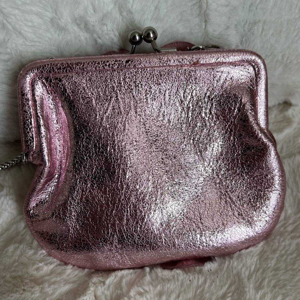 Brighton Crossbody Purse Rosalie Flower Rose
Metallic Pink Leather - Picture 3 of 9